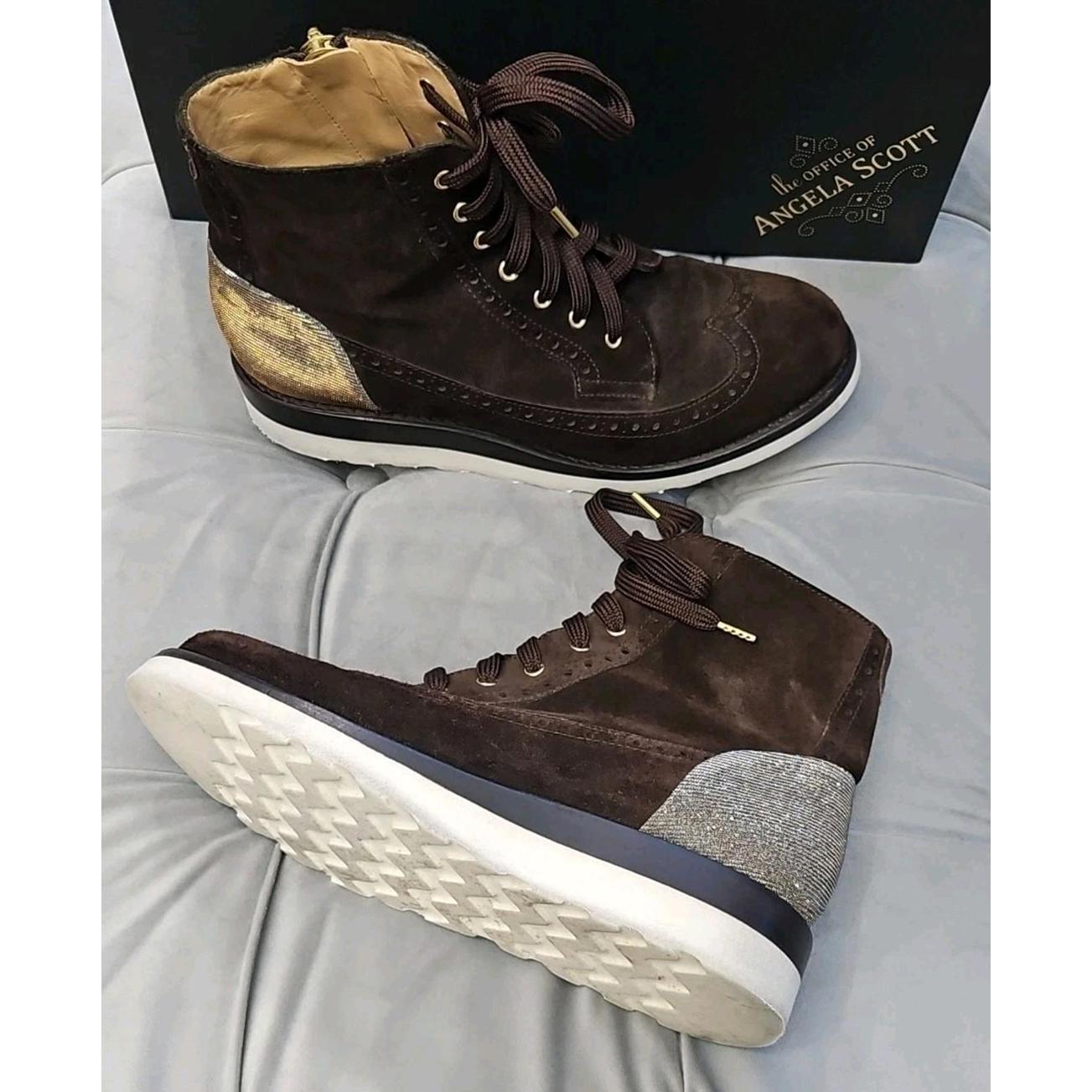 The Office Of Angela Scott Mr Harrison Boot Women Shoes 38 8